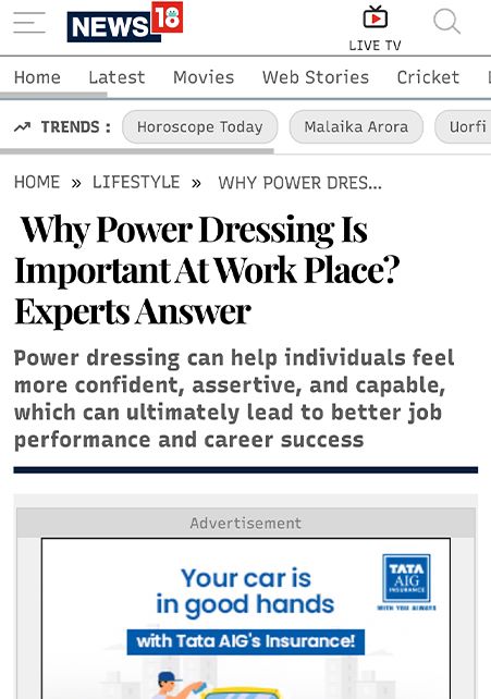  Why Power Dressing Is Important At Work Place? Experts Answer