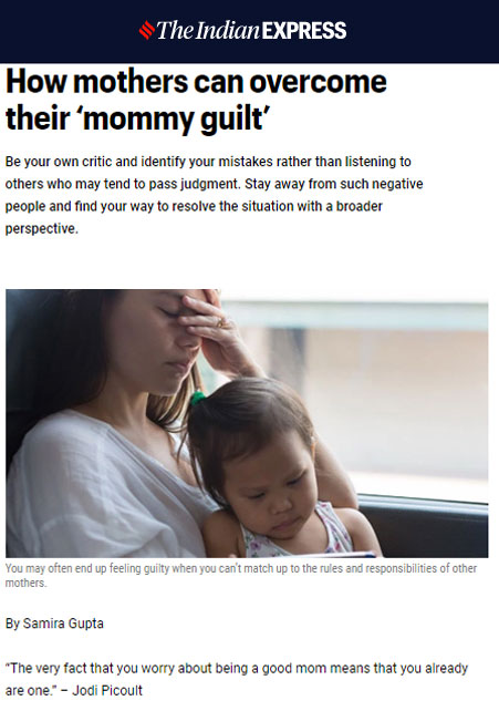 How mothers can overcome their ‘mommy guilt’