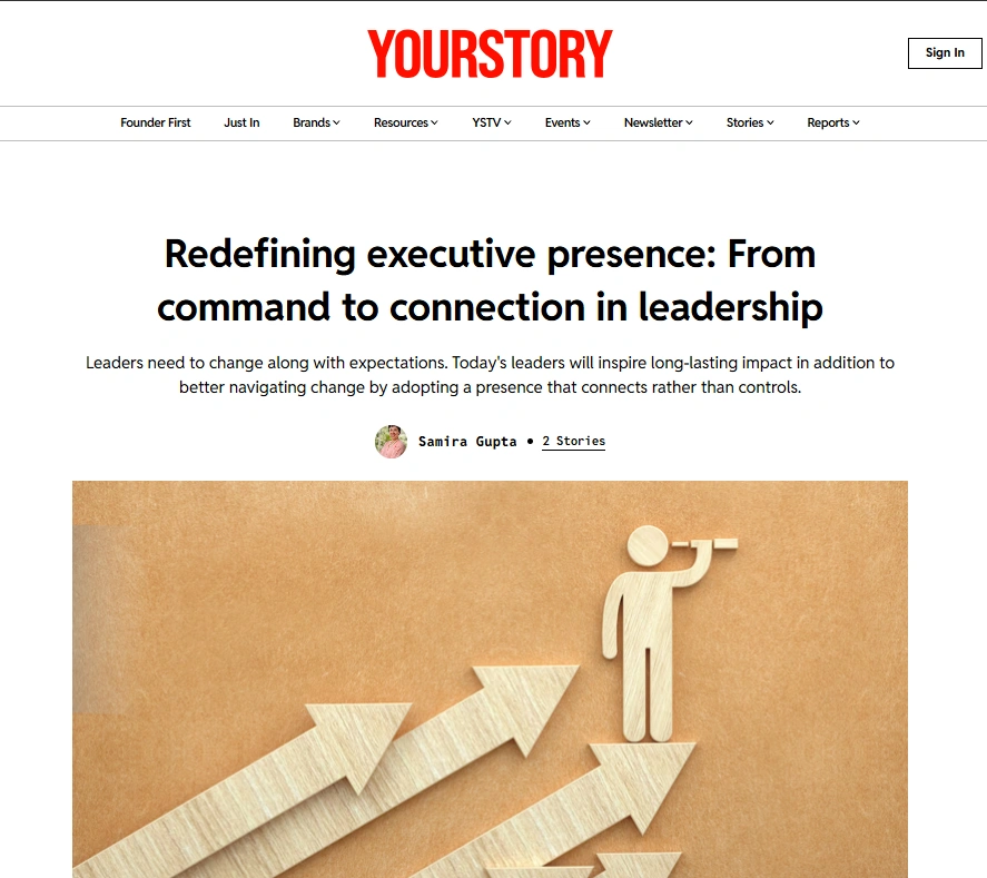 Redefining executive presence: From command to connection in leadership