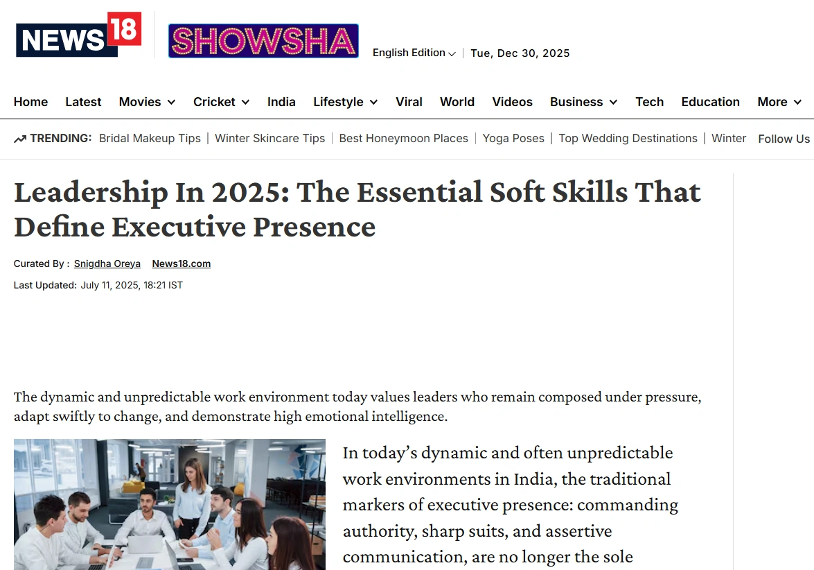 Leadership In 2025: The Essential Soft Skills That Define Executive Presence