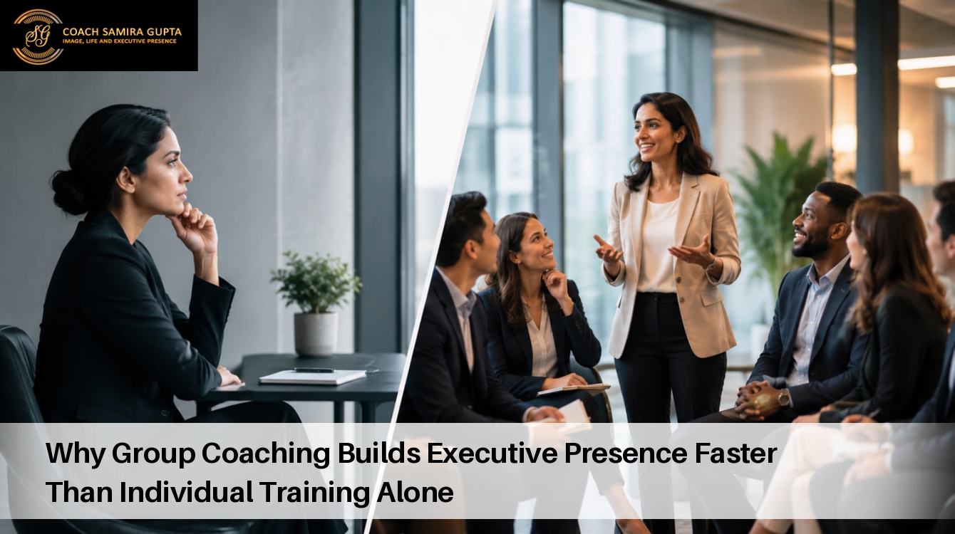 Why Group Coaching Builds Executive Presence Faster Than Individual Training Alone