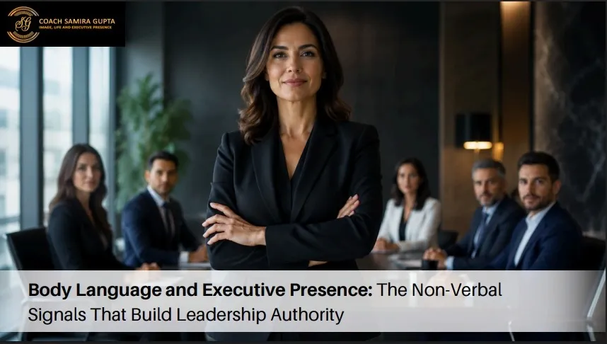 Body Language and Executive Presence: The Non-Verbal Signals That Build Leadership Authority