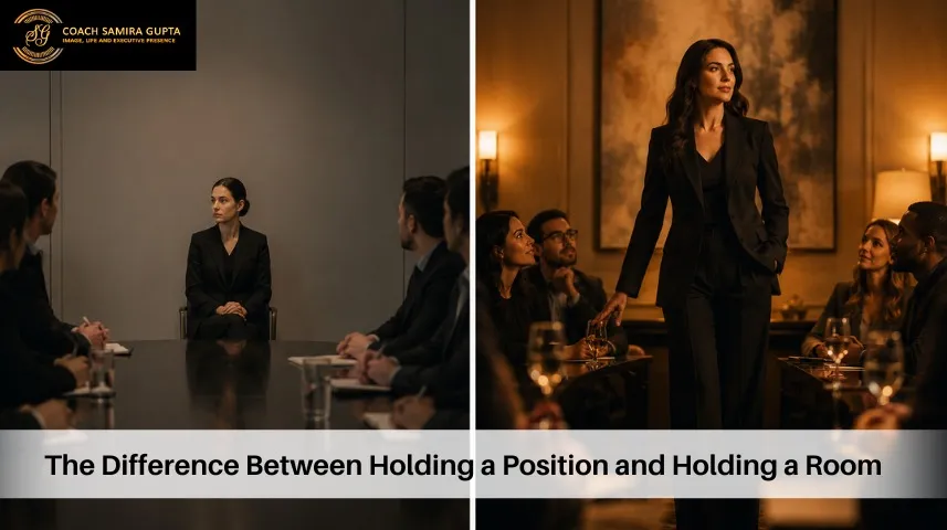 The Difference Between Holding a Position and Holding a Room