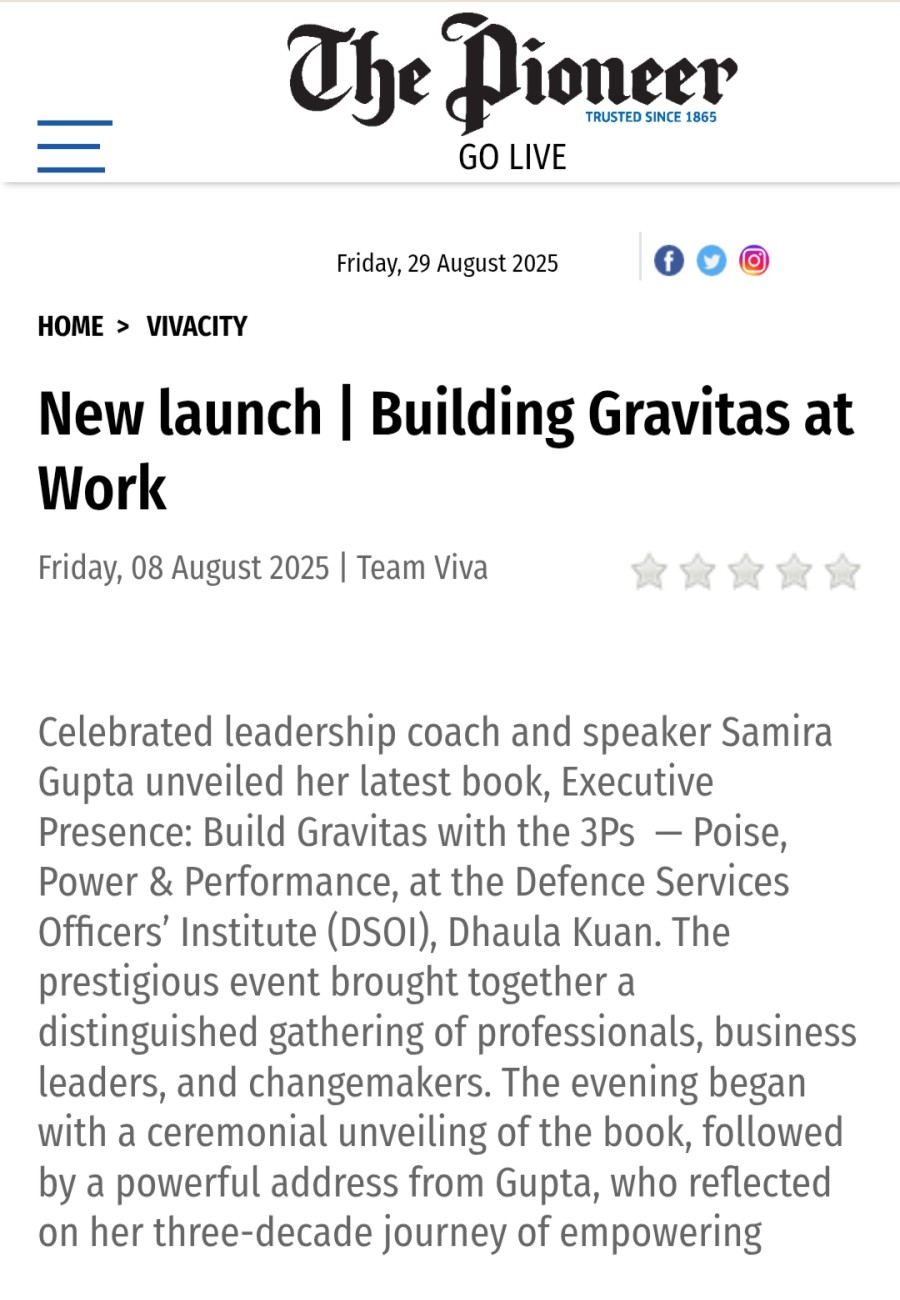 executive presence coach