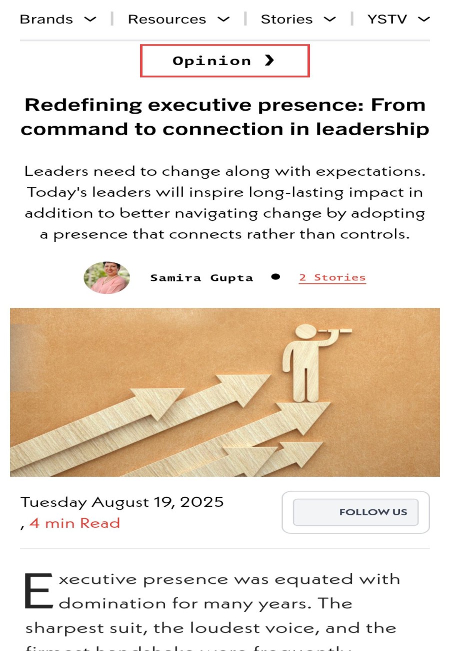 executive presence coach