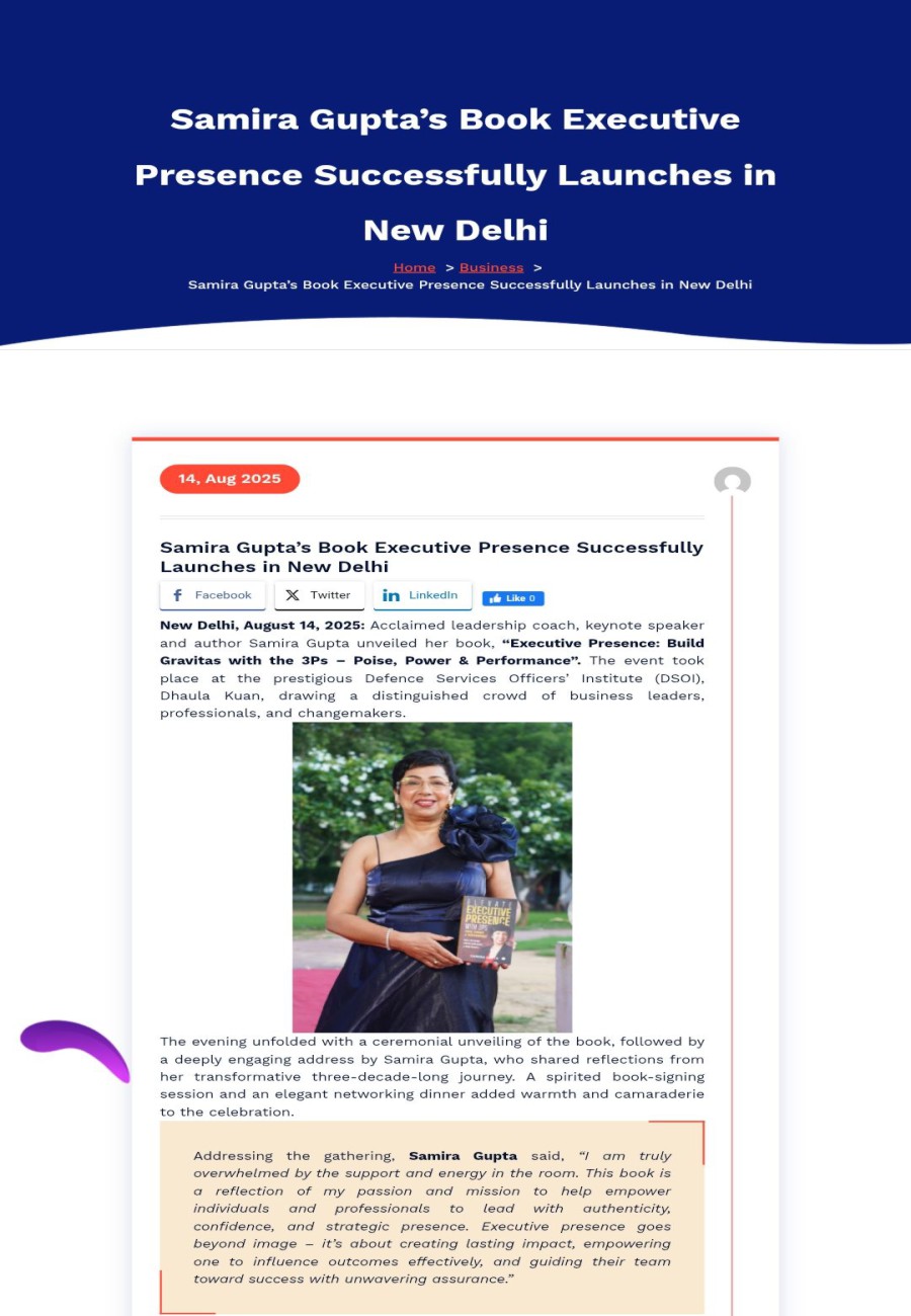 executive presence coach