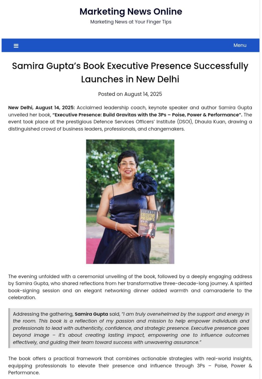 
executive presence coach