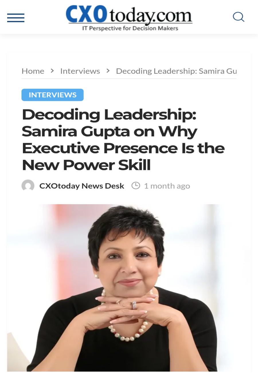 executive presence coach