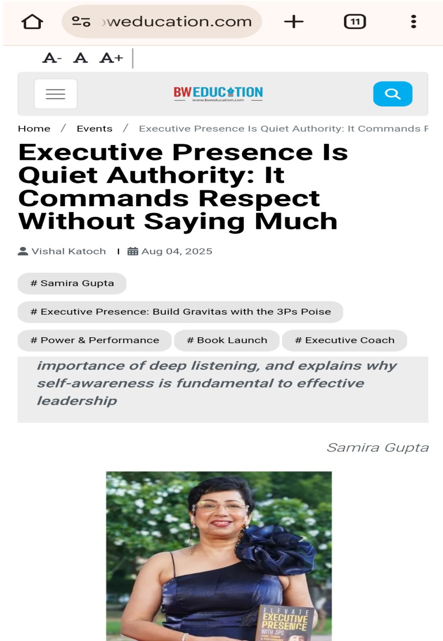 executive presence coach